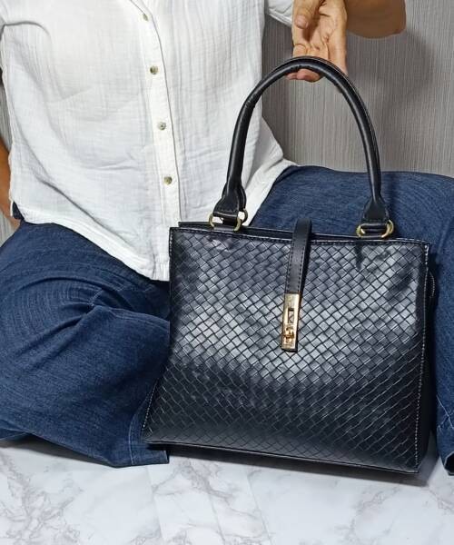 Bolsa Negra Carrizo Mod. 24 8005