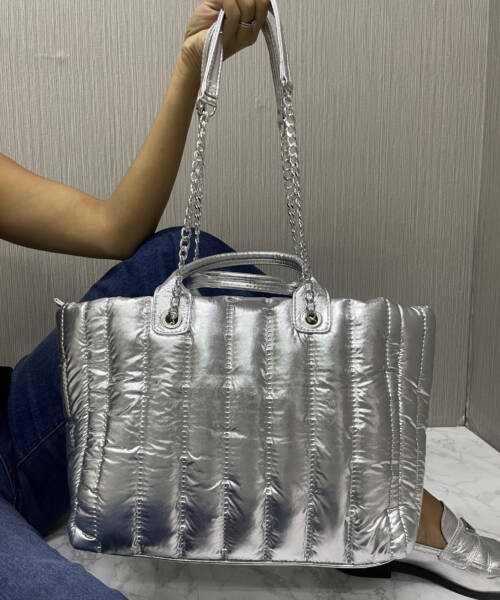 Bolsa Bollon Plata 23 9082