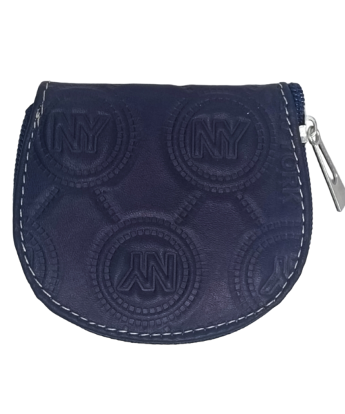Monedero Piel Varios Colores NY Azul Marino mod: 23 M01