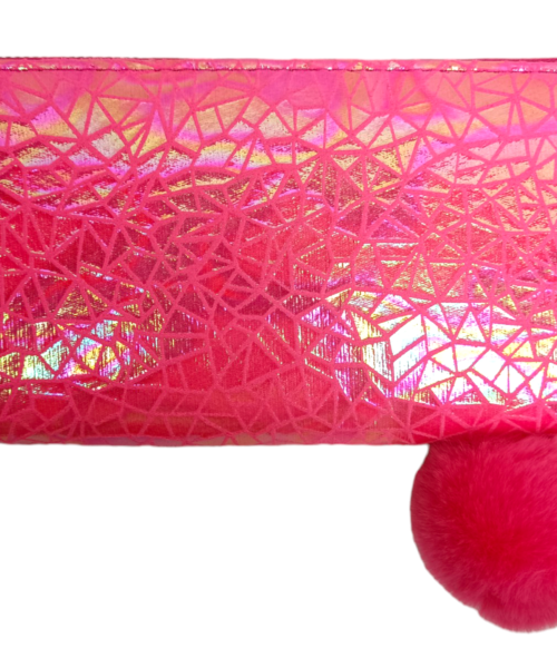 Cartera Fucsia Craquelada Mod. 10 0200