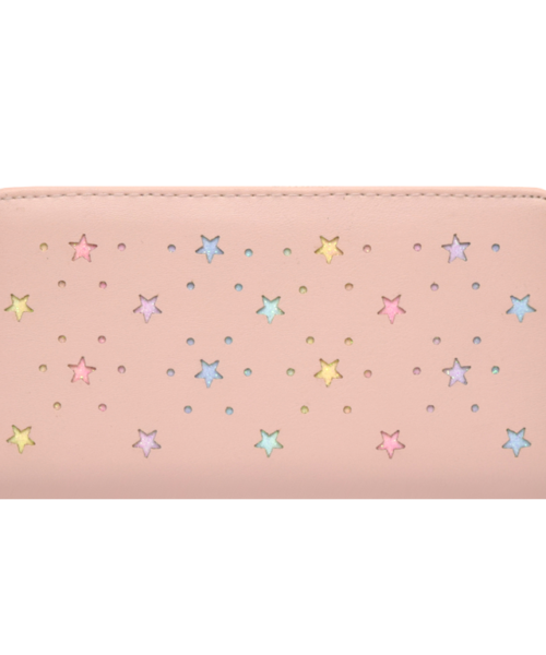 Cartera Estrellas Rosa 10 0402