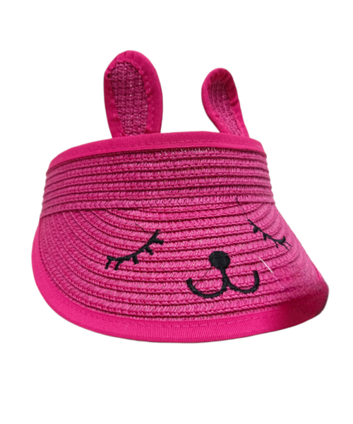 Visera Fucsia Estilo Conejito Mod. 10 0032