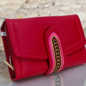 Cartera Roja para Dama Mod. 10 2404