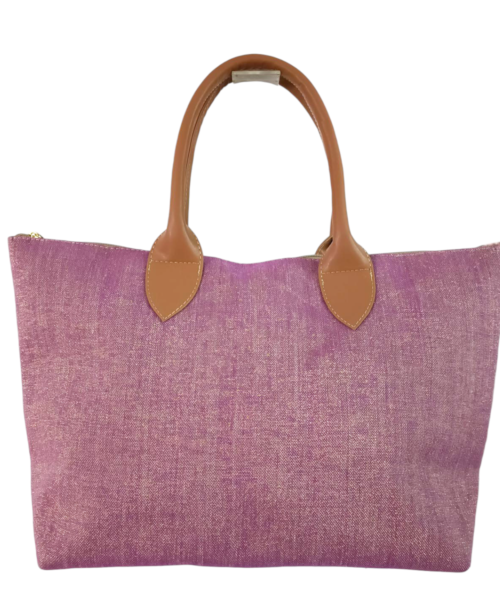 Bolsa Tejida en color Fucsia Mod. 06 0120