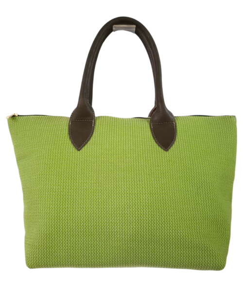 Bolsa Tejida en color Verde Mod. 06 0120