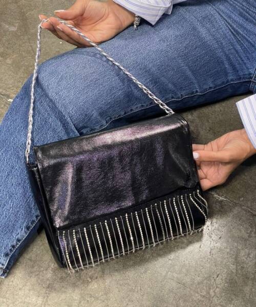 Bolsa Morgan Negro Brillos 23 9065