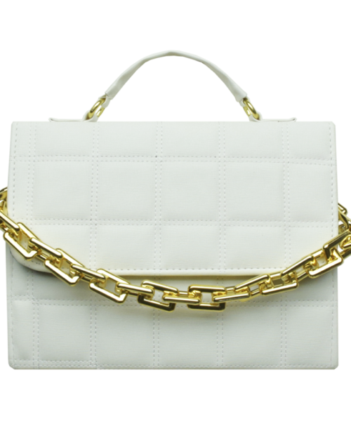 Bolsa Bollon Blanco Cadena mod. 23 8000