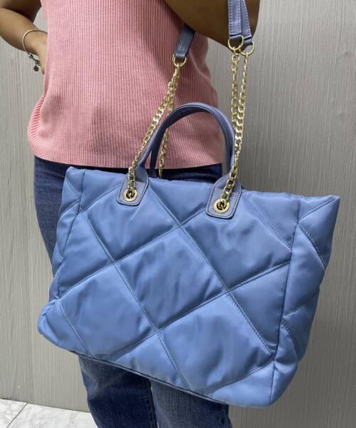 Bolsa Bimba Cuadros Azul mod 23 9082