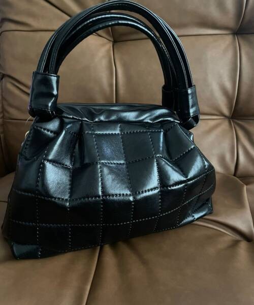 Bolso de Mano con diseño de Tablero Negro Mod. 23 9003