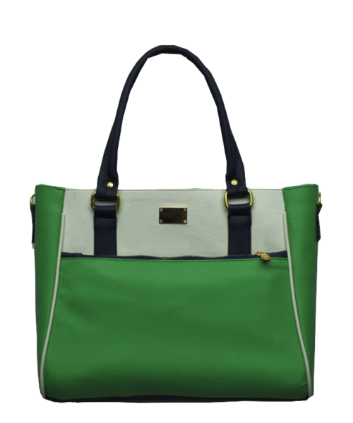 Bolsa Angélica Verde Blanco Azul mod. 103 9005