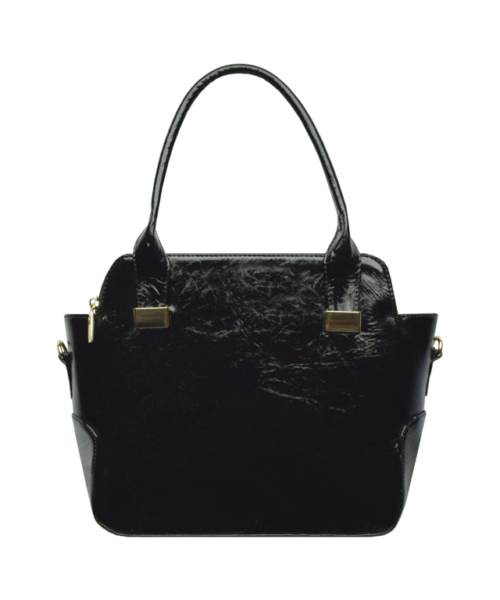 Bolsa Charol Negro 24 0219