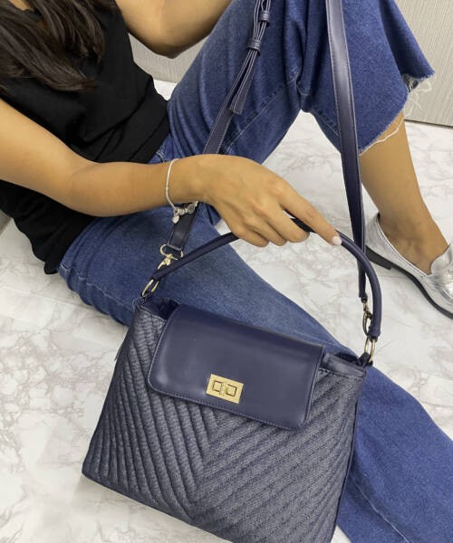 Bolsa de Mano Mezclilla Mod.16 0042