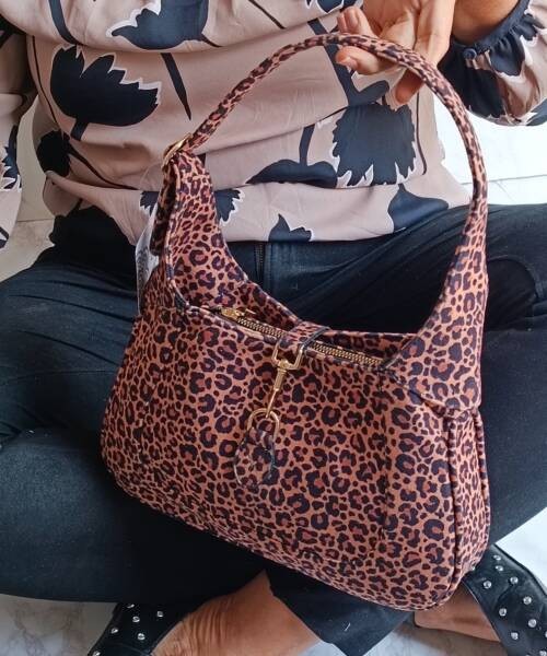 Bolso GU Estampado de Leopardo Mod. 16 0064