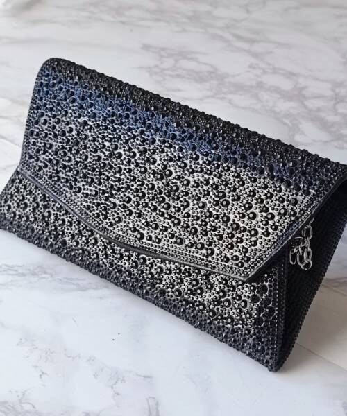 Carterón color Negro de Pedrería Mod. 10 2419